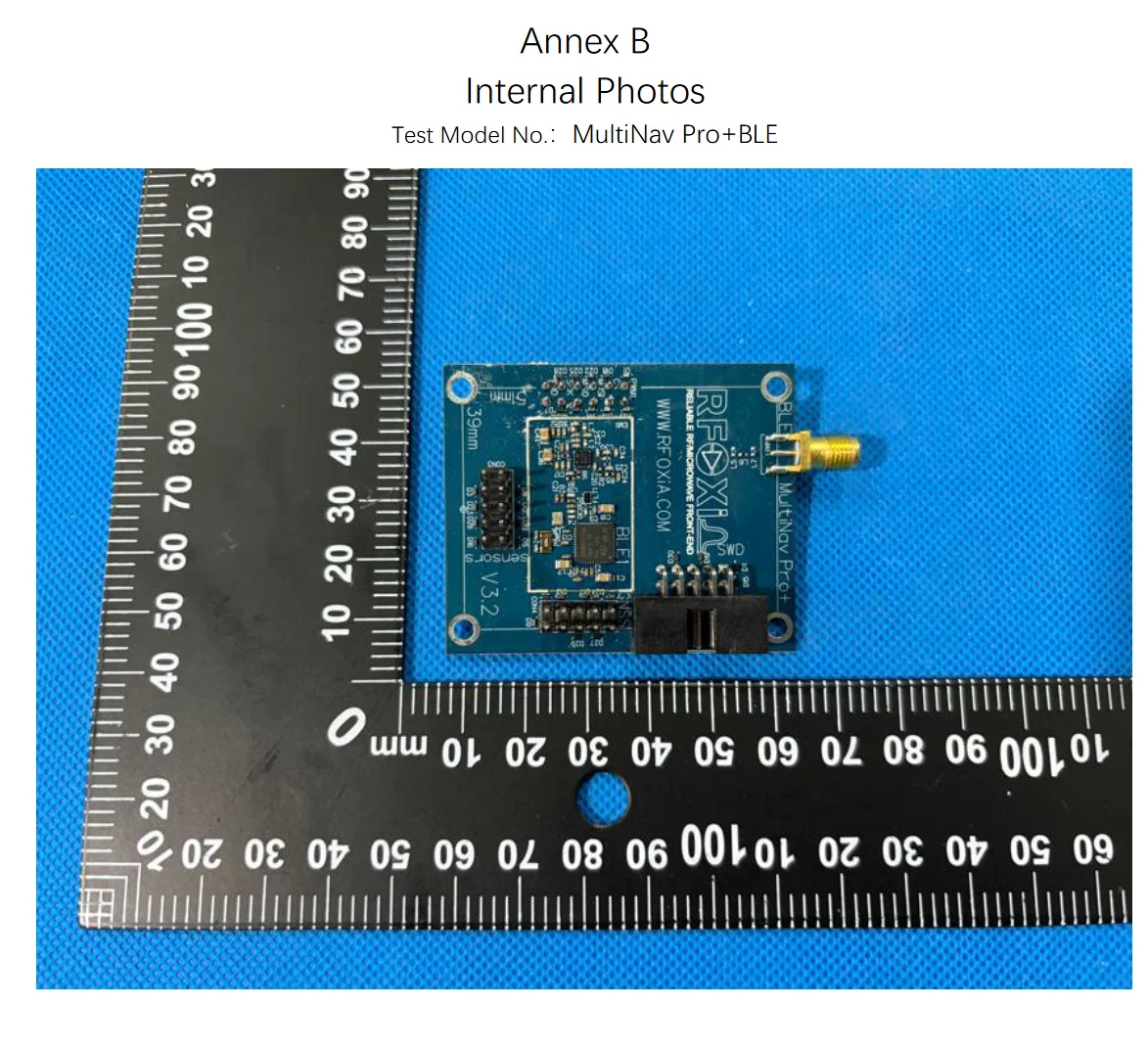 BLE Module FCC Final certificate