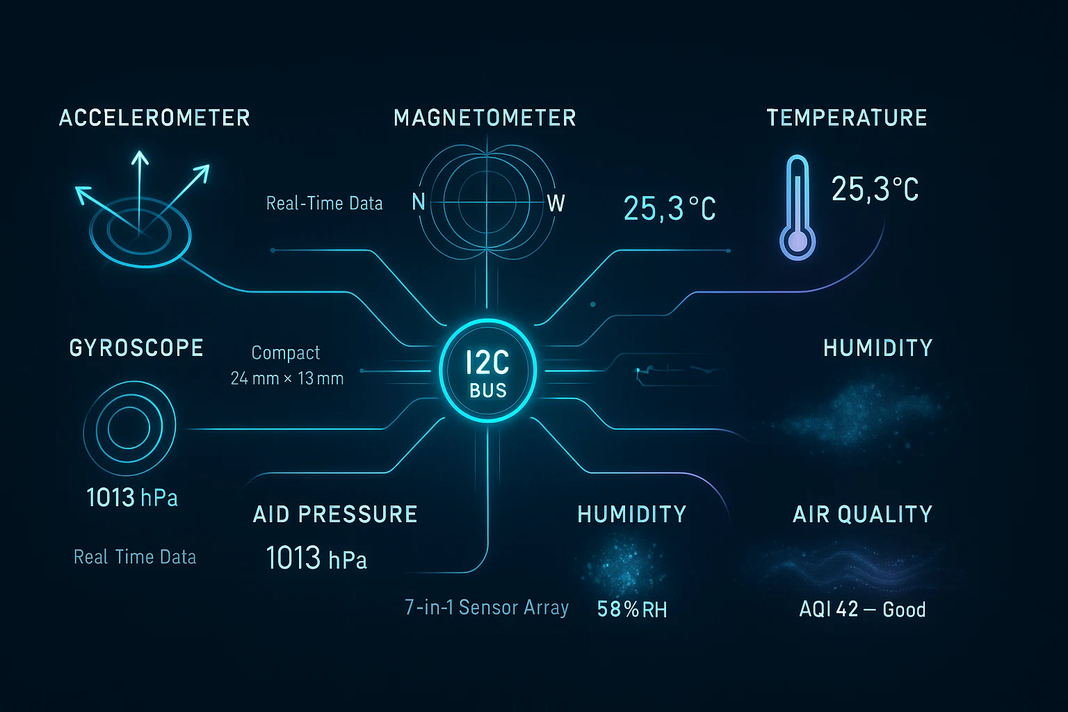 7 in 1 sensor module