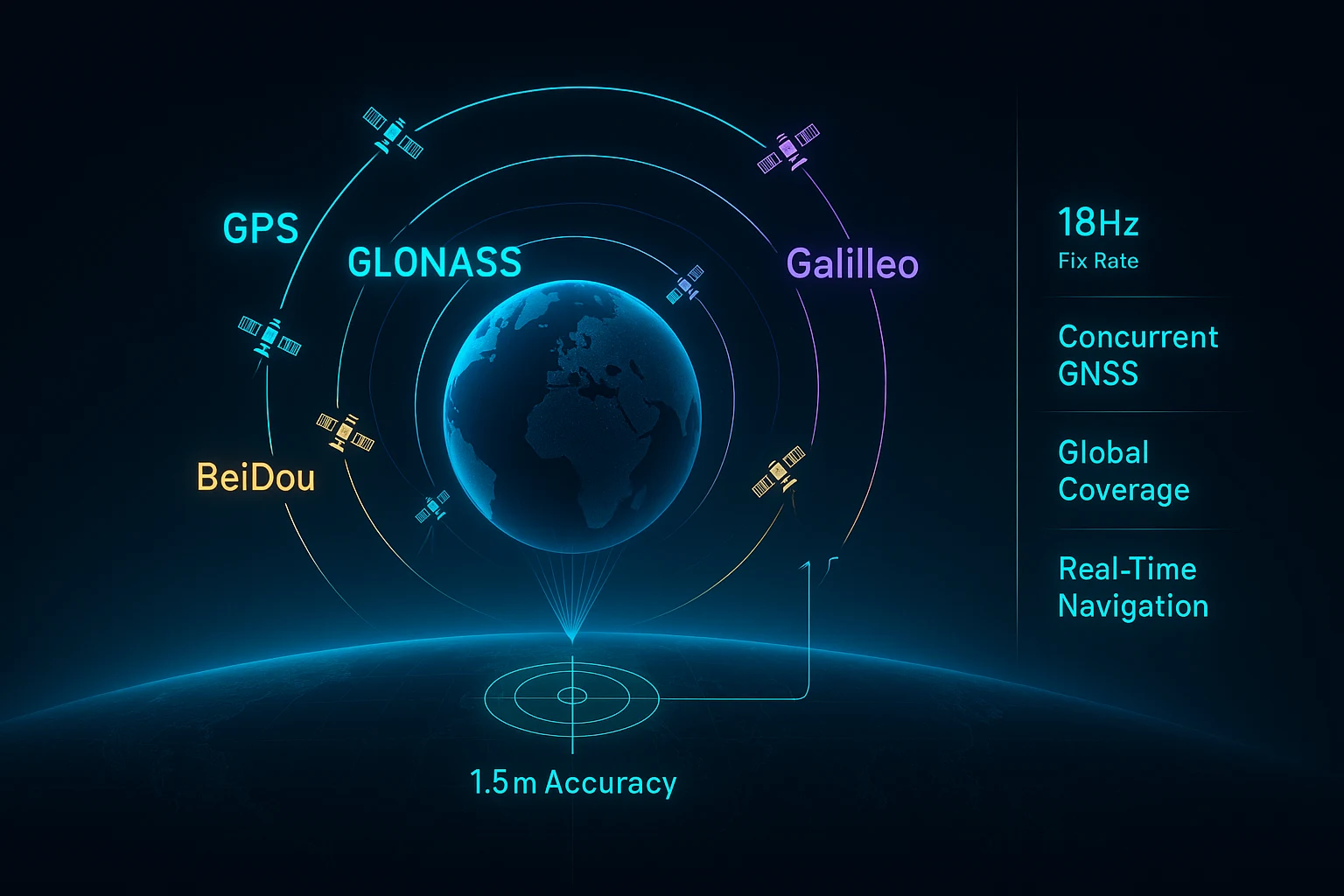 multi-constellation GNSS module