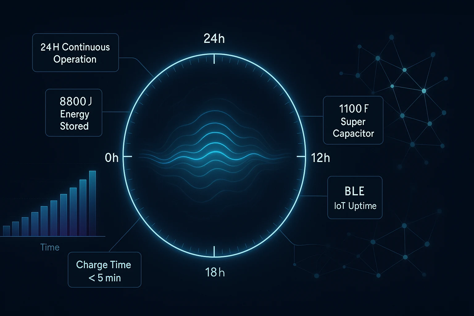 24 hour battery IoT module