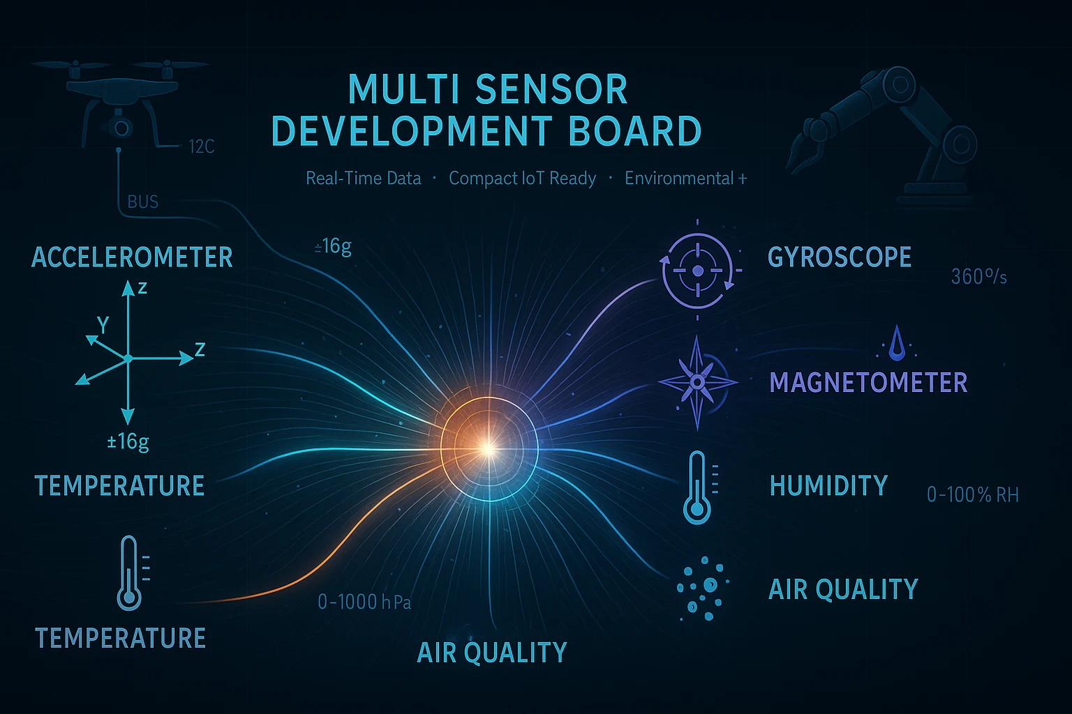 multi sensor development board