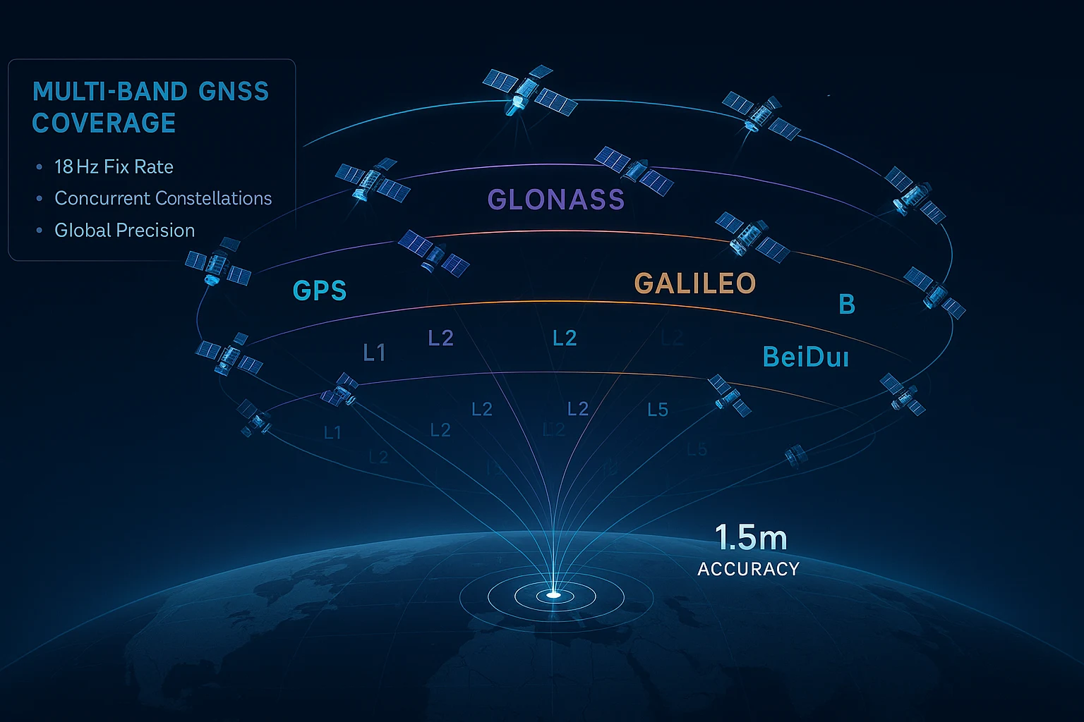 multi-band GNSS module