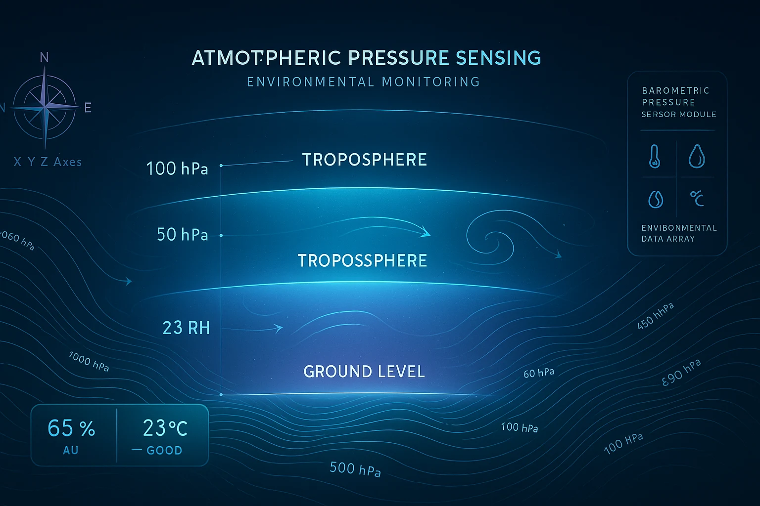 barometric pressure sensor module