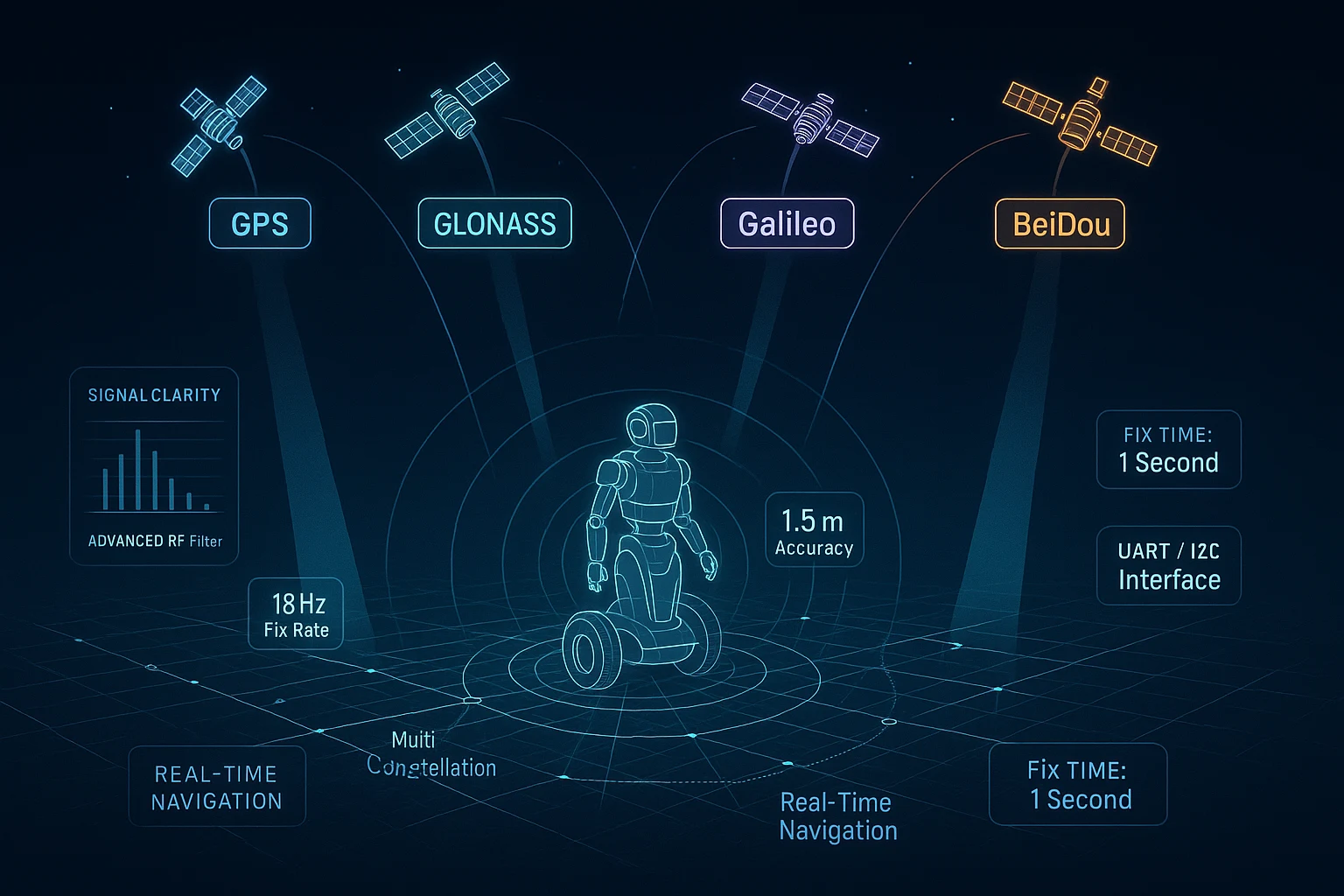 GNSS module robotics