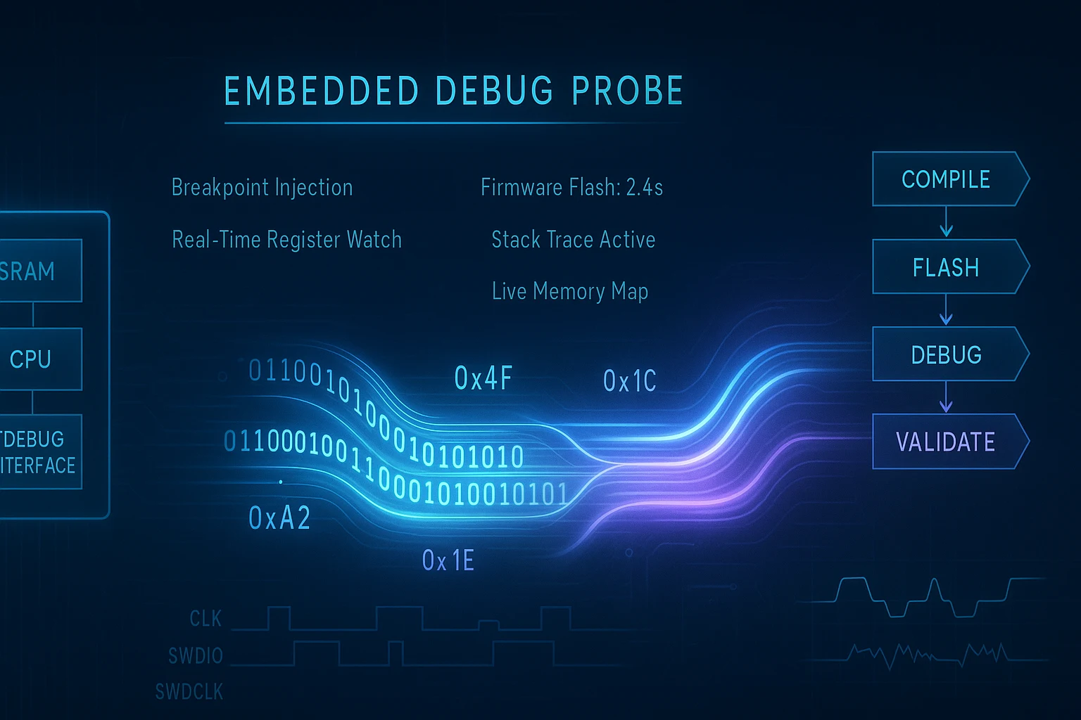 embedded debug probe maker