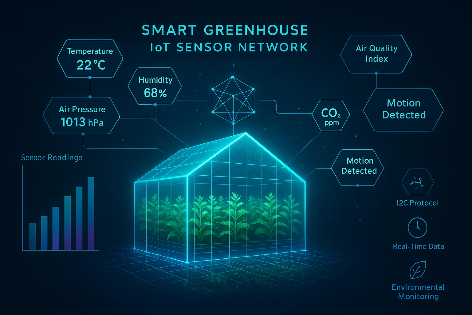 greenhouse sensor module IoT