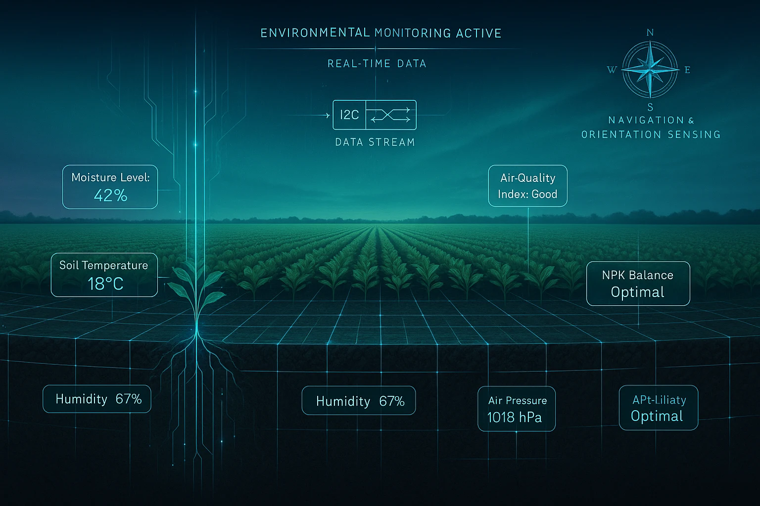 soil sensor module agriculture