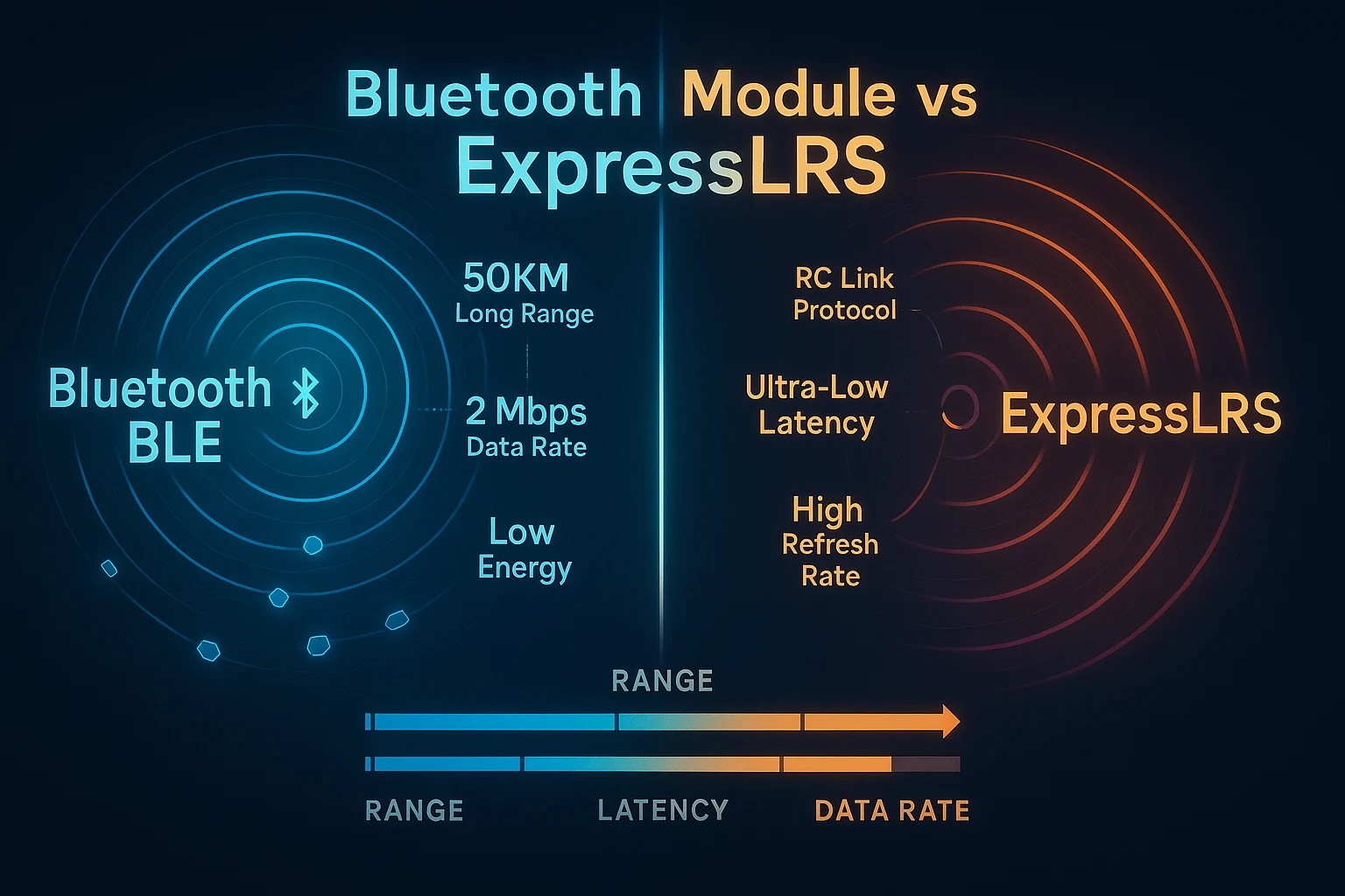 bluetooth module vs expressLRS