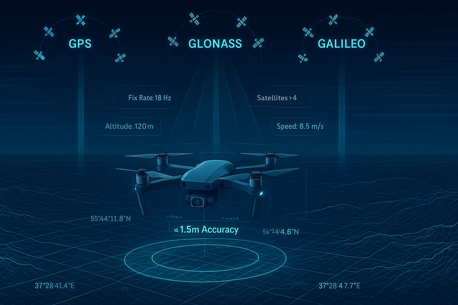 how to add GPS to drone