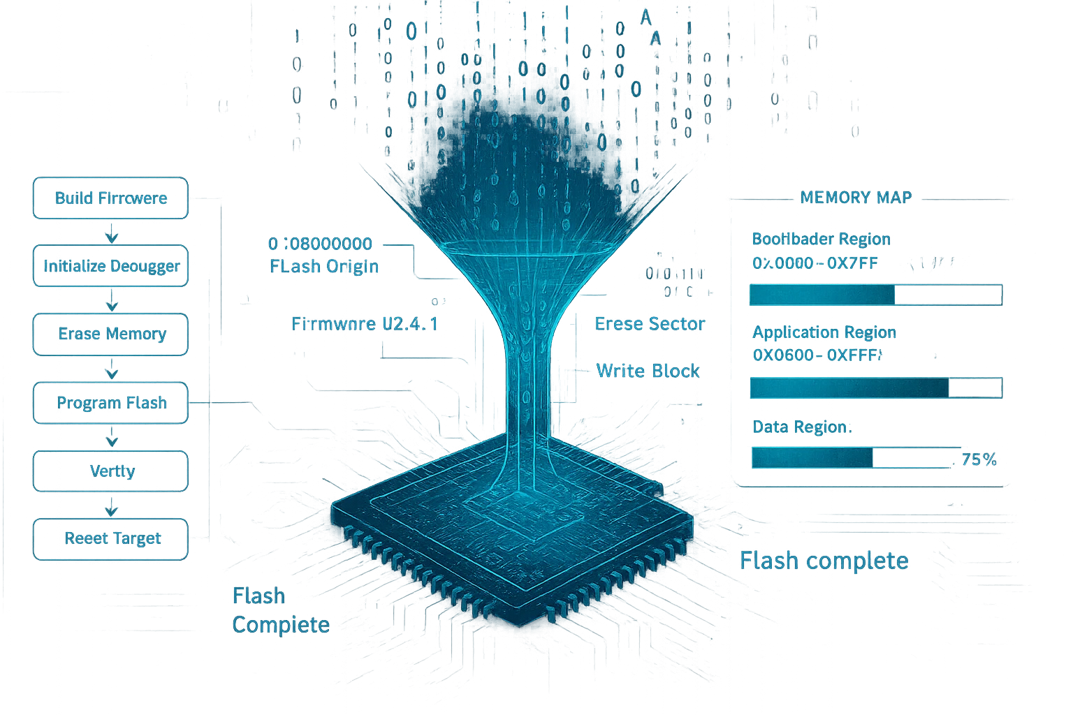 embedded firmware flashing tutorial