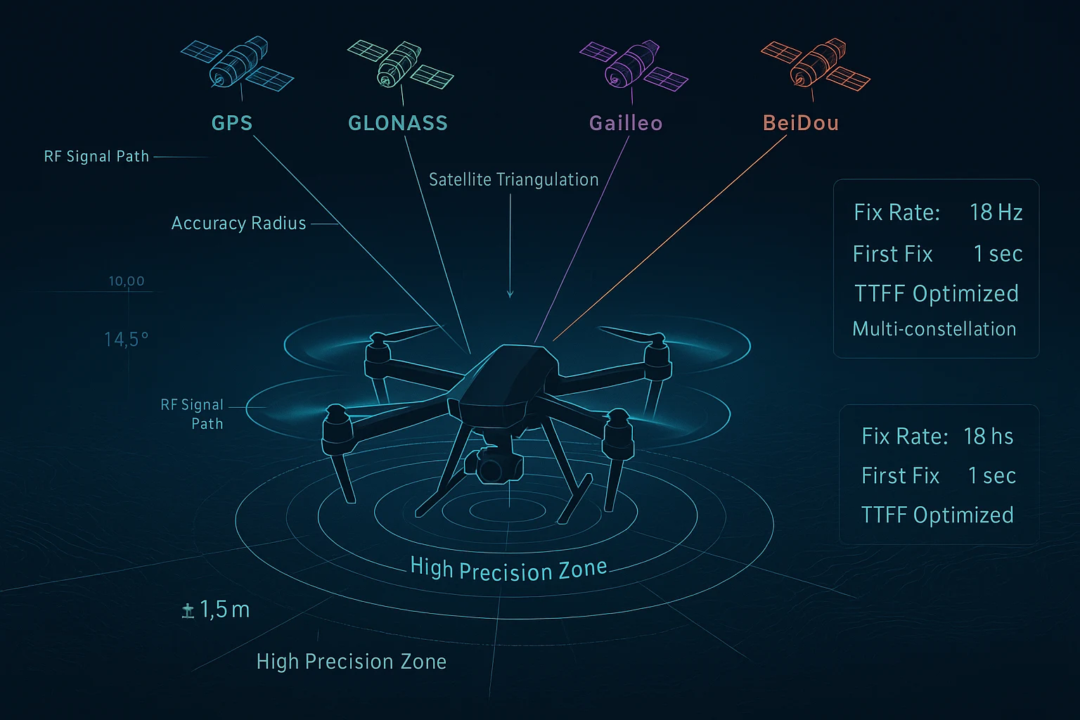 how to improve GPS accuracy drone