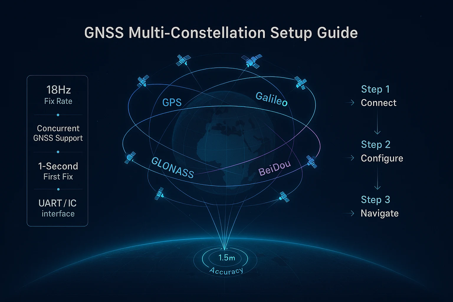 GNSS module setup guide