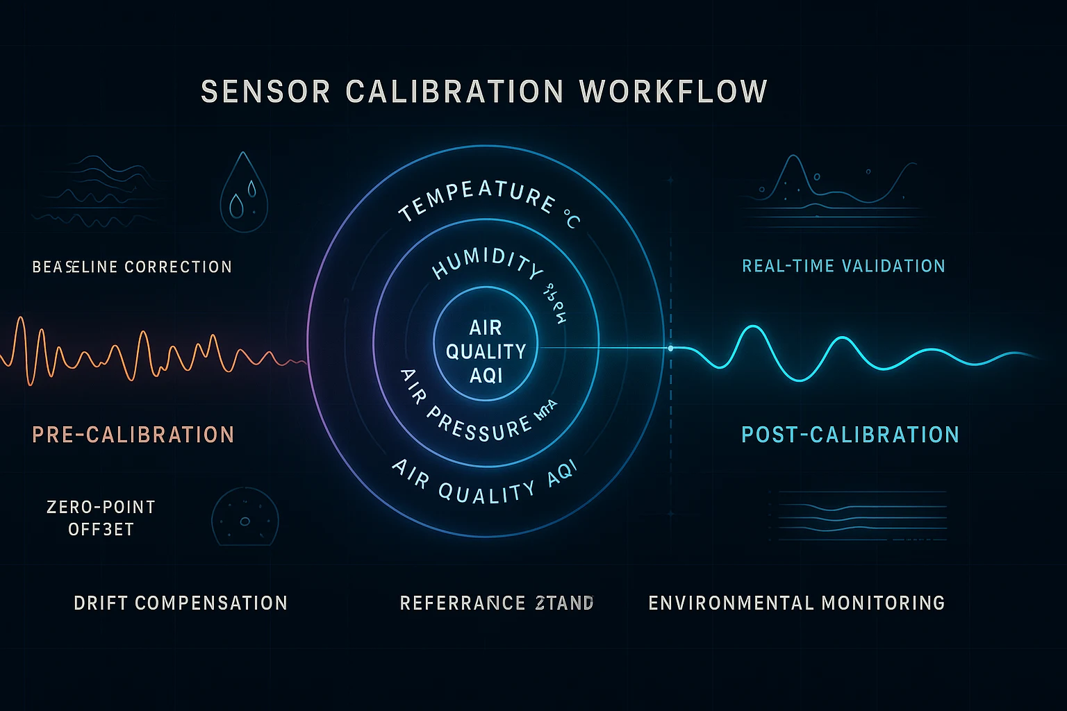 how to calibrate environmental sensor