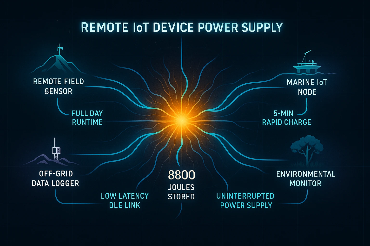 remote IoT device power supply