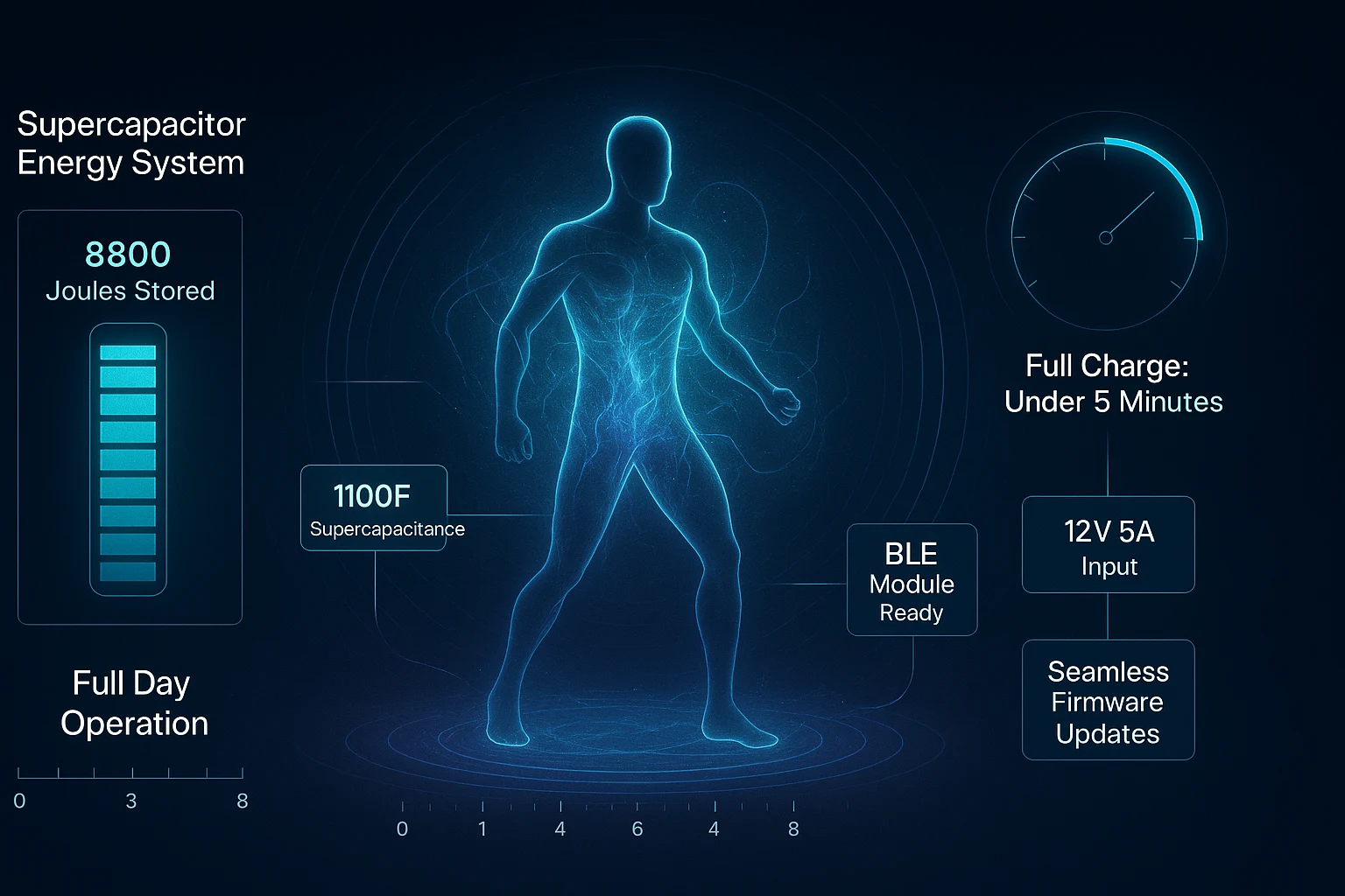 wearable device power module