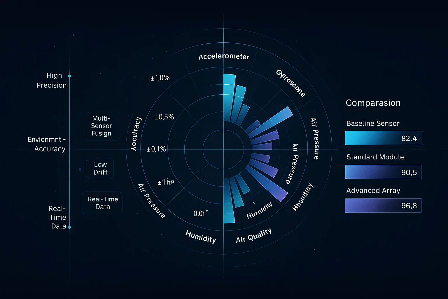 sensor module accuracy comparison