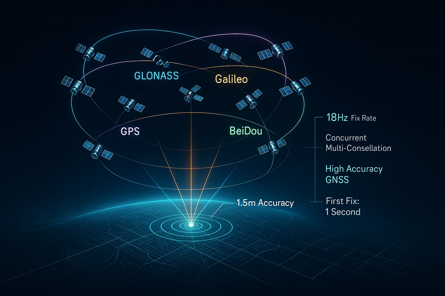 high accuracy GNSS module