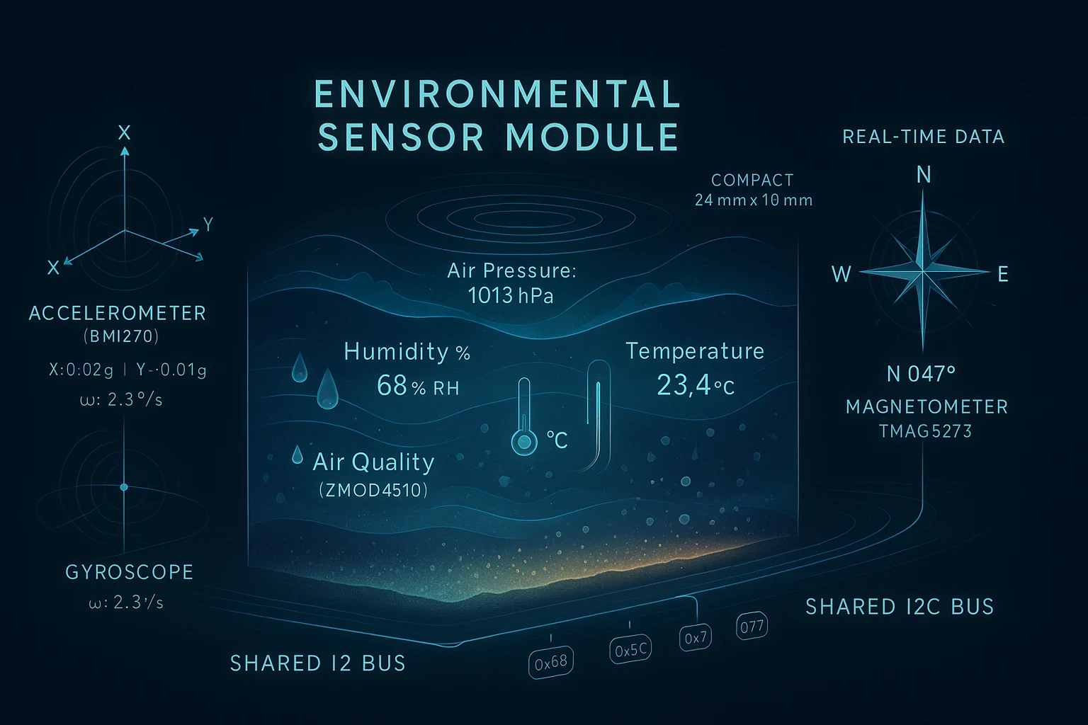 environmental sensor module