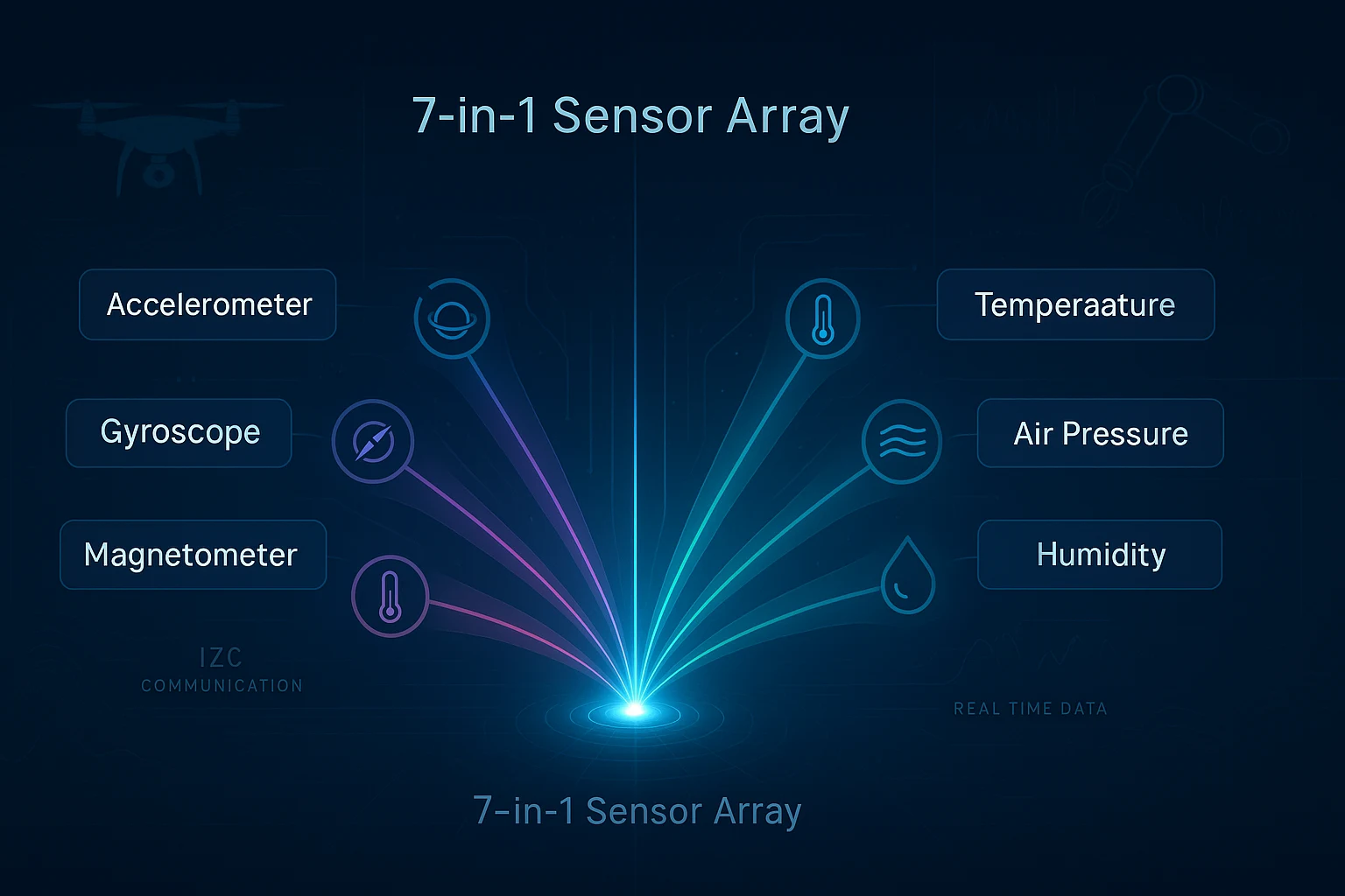 7 in 1 sensor module