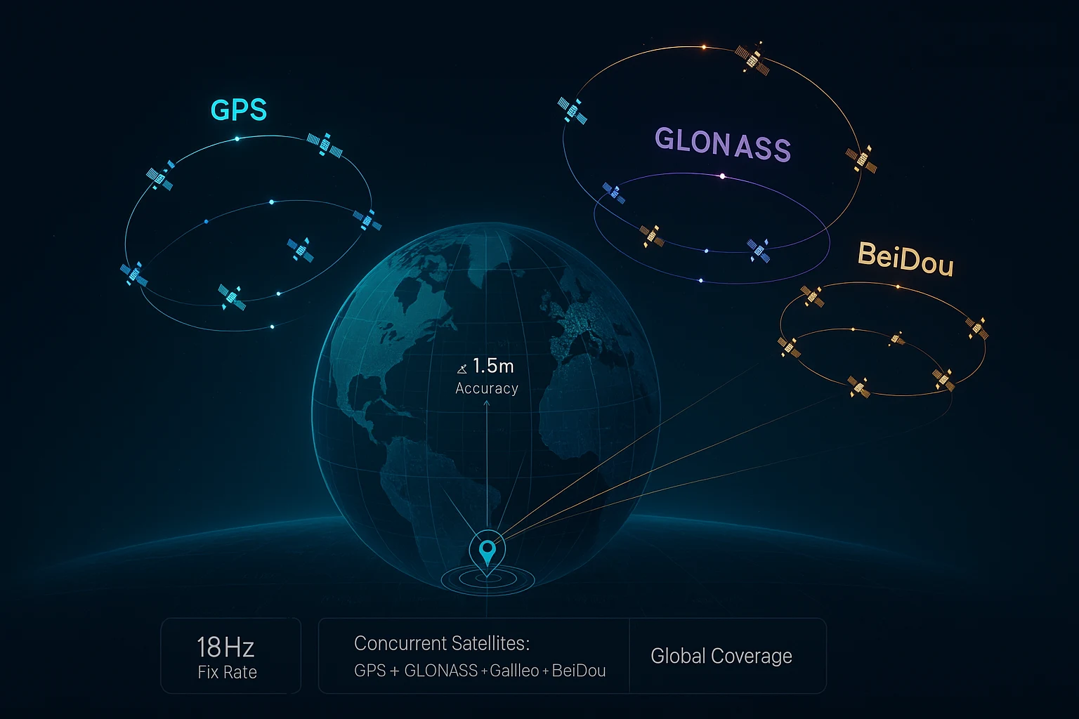multi-constellation GNSS module