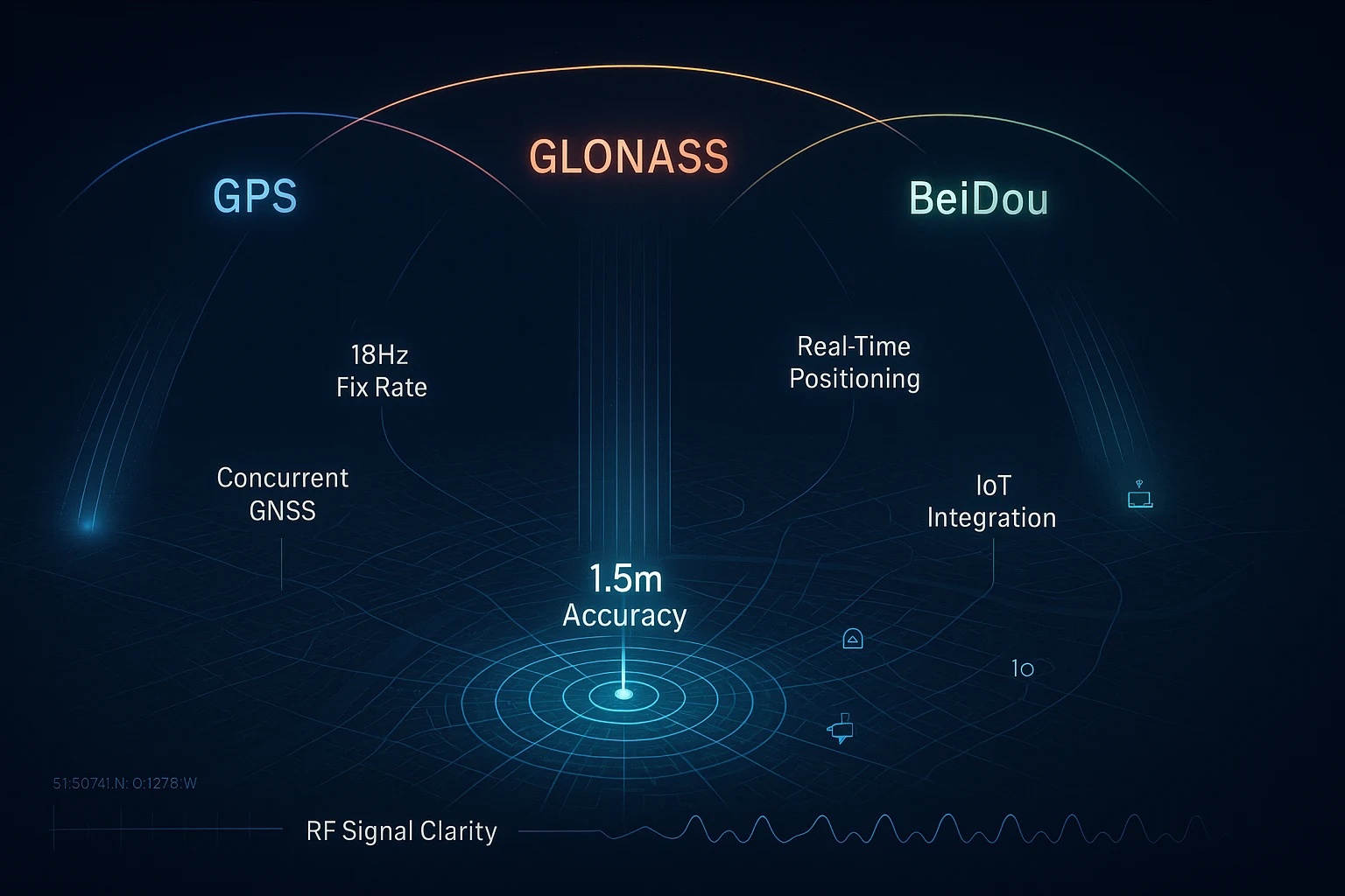 high precision GPS module IoT