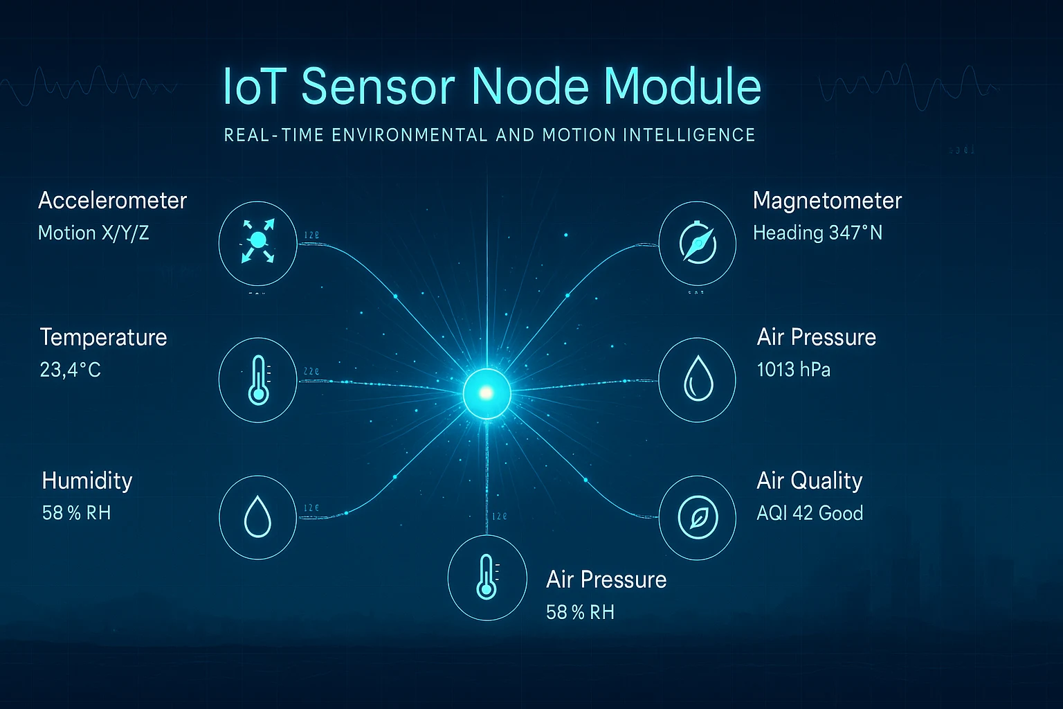 IoT sensor node module