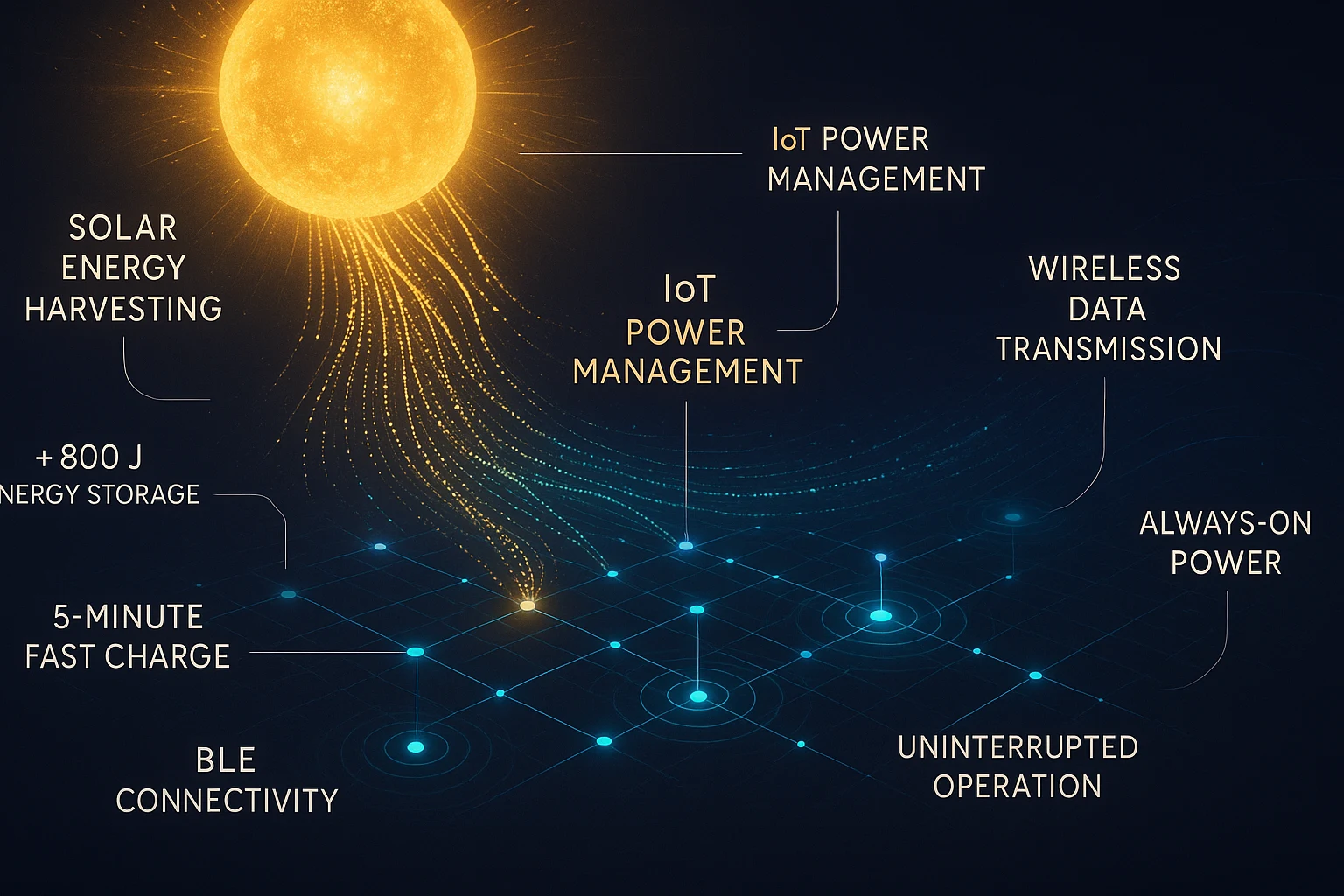 solar IoT power module
