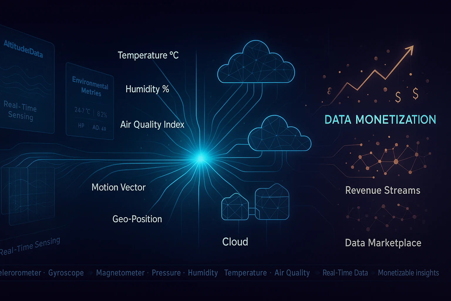 IoT sensor data monetization