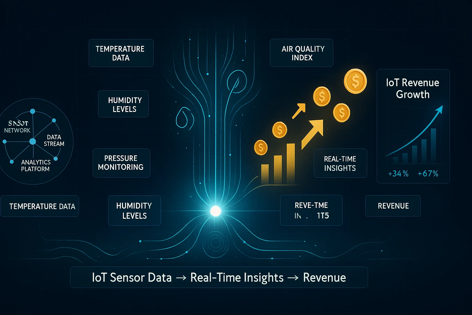 earn money IoT sensor data