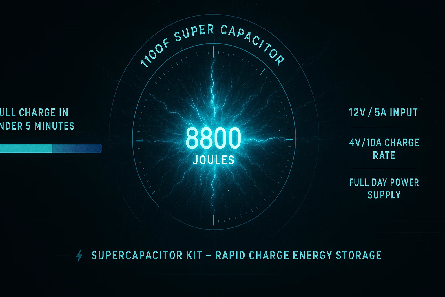 supercapacitor kit price
