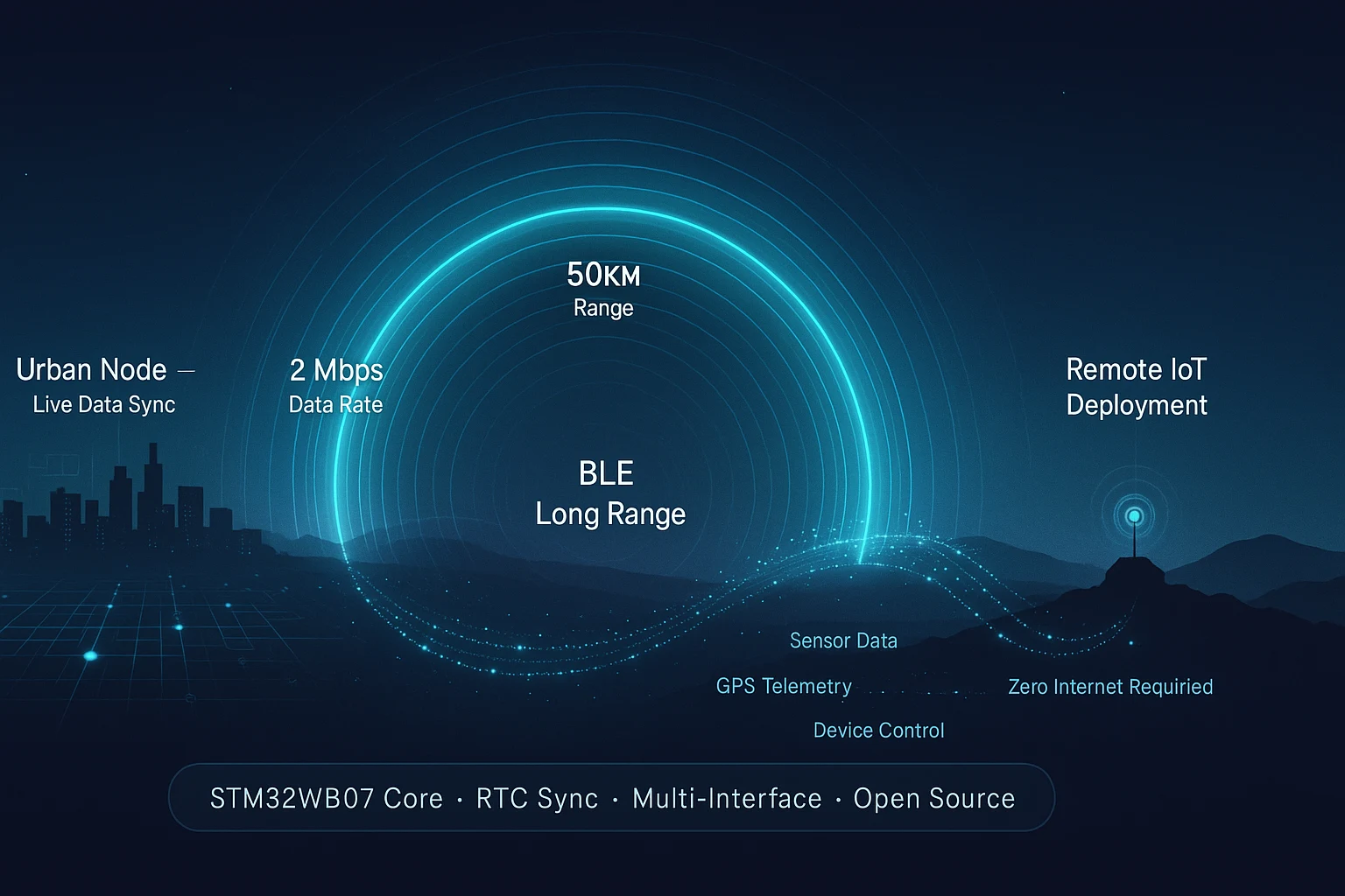 long range wireless development kit