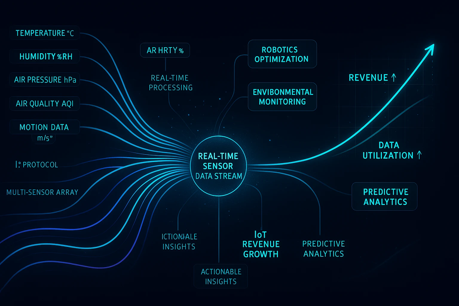 sensor data stream revenue
