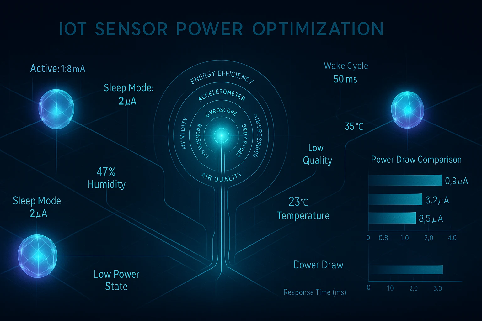 sensor module power optimization IoT