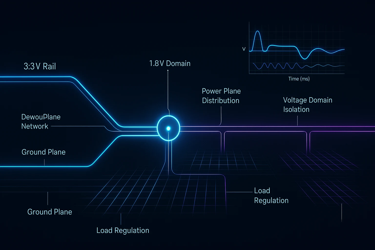 embedded power rail design